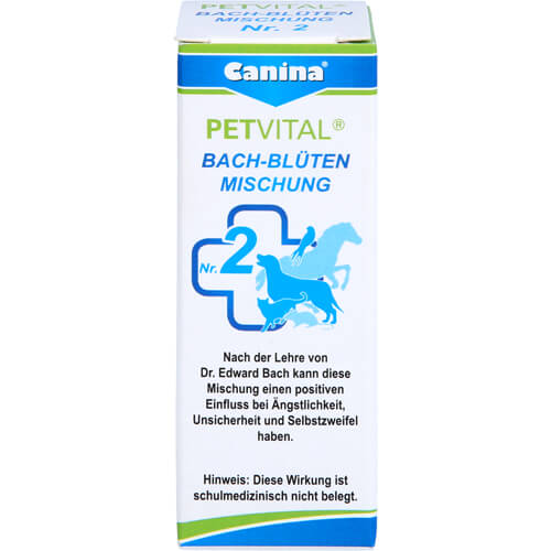 PETVITAL Bachblüten Nr.2 Globuli vet.