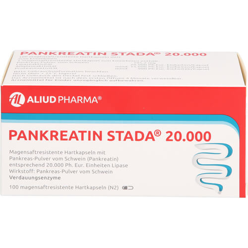 Pankreatin Stada 20.000 bei exokriner Pankreainsuffizienz