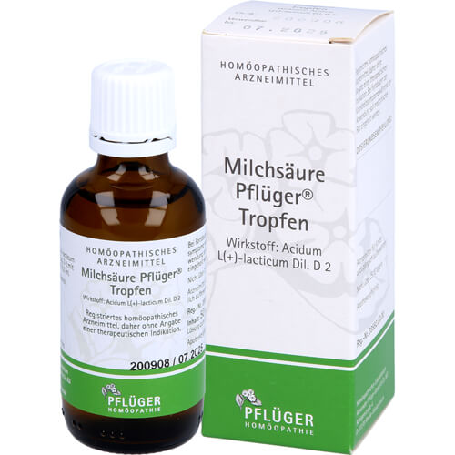 MILCHSÄURE Pflüger Tropfen