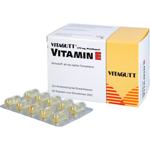 VITAGUTT Vitamin E 1000 Weichkapseln