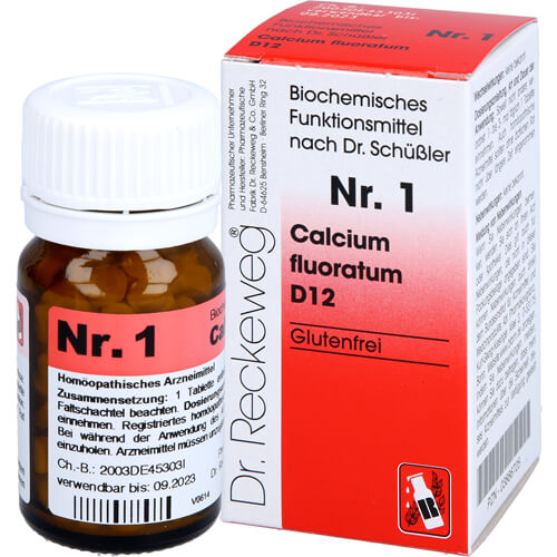 BIOCHEMIE 1 Calcium fluoratum D 12 Tabletten