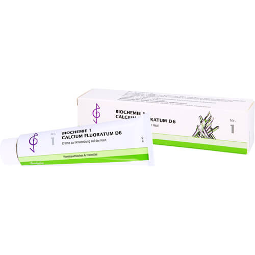 BIOCHEMIE 1 Calcium fluoratum D 6 Creme