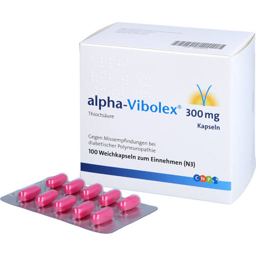 ALPHA VIBOLEX 300 mg Weichkapseln