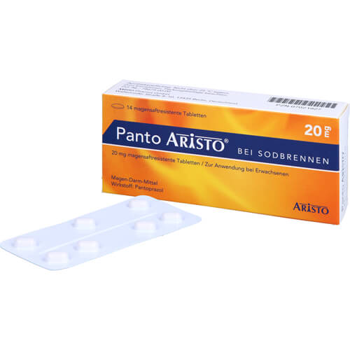 PANTO Aristo bei Sodbrennen 20 mg magensaftr.Tabl.