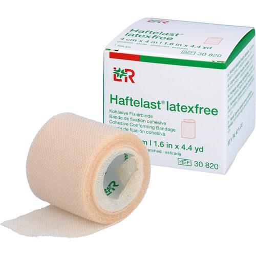 HAFTELAST Fixierb.kohäs.latexfrei 4 cmx4 m creme