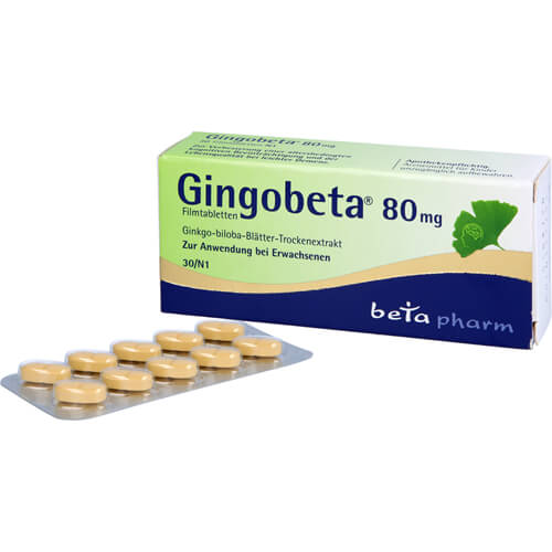 GINGOBETA 80 mg Filmtabletten