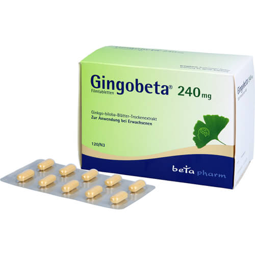 GINGOBETA 240 mg Filmtabletten