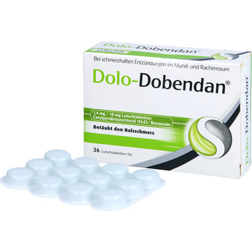 DOLO-DOBENDAN 1,4 mg/10 mg Lutschtabletten