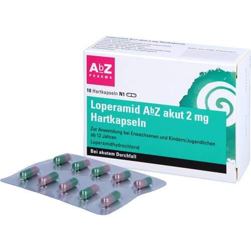 LOPERAMID AbZ akut 2 mg Hartkapseln