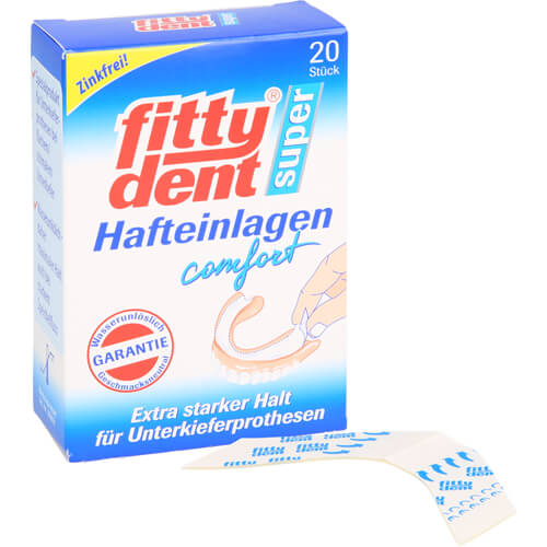 FITTYDENT super Haftkleber Einlagen