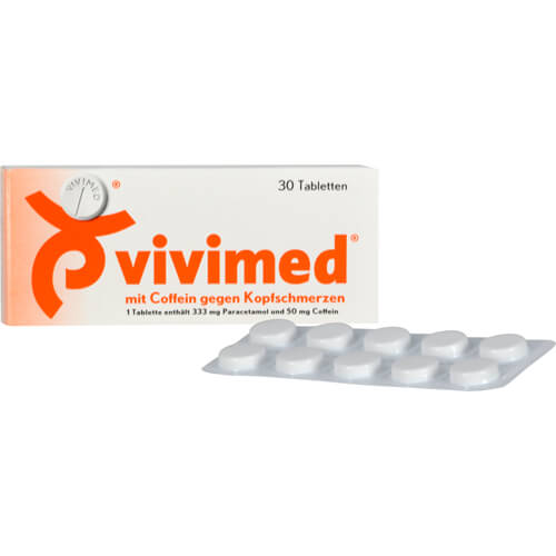 VIVIMED mit Coffein gegen Kopfschmerzen Tabletten