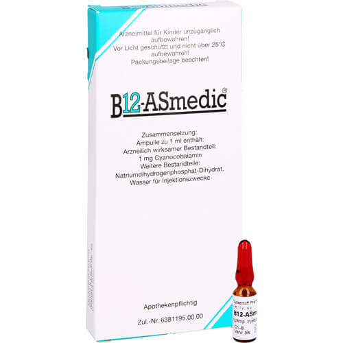 B12 ASMEDIC Injektionslösung Ampullen