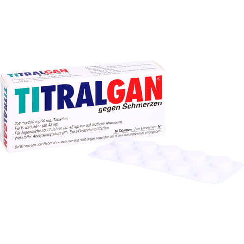 TITRALGAN Tabletten gegen Schmerzen