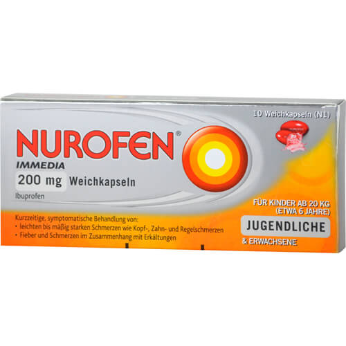 NUROFEN Immedia 200 mg Weichkapseln