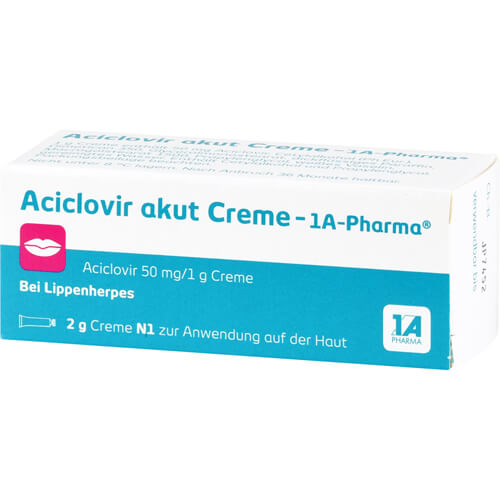 ACICLOVIR akut Creme-1A Pharma