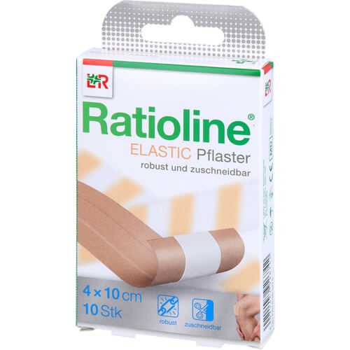 RATIOLINE elastic Wundschnellverband 4 cmx1 m