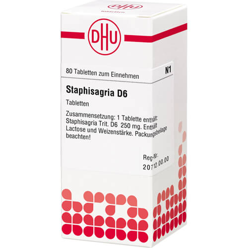 STAPHISAGRIA D 6 Tabletten