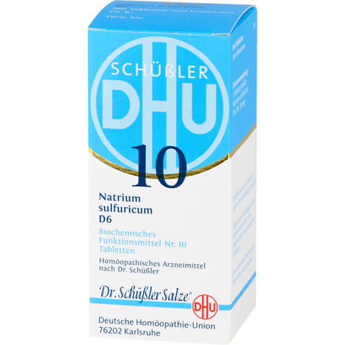 BIOCHEMIE DHU 10 Natrium sulfuricum D 6 Tabletten