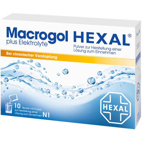 MACROGOL HEXAL plus Elektrolyte Plv.z.H.e.L.z.E.