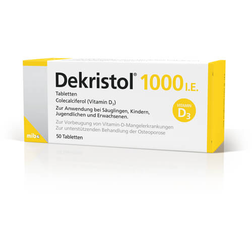 DEKRISTOL 1.000 I.E. Tabletten