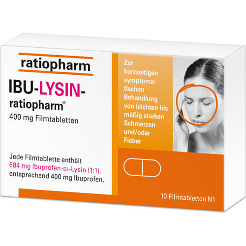 IBU-LYSIN-ratiopharm 400 mg Filmtabletten
