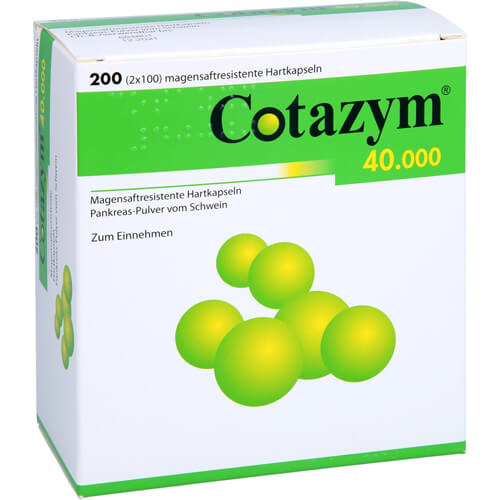 COTAZYM 40.000 Pellets magensaftresistente Kapseln