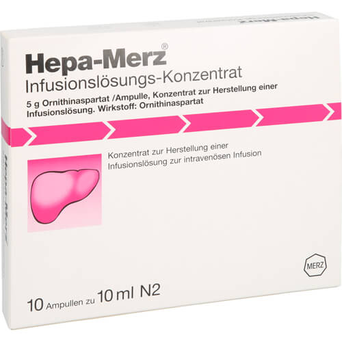 HEPA-MERZ Infusionslösungs-Konzentrat Ampullen