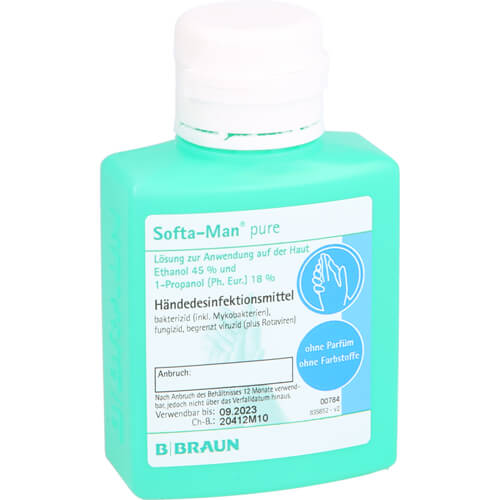SOFTA-MAN pure Händedesinfektionsmittel