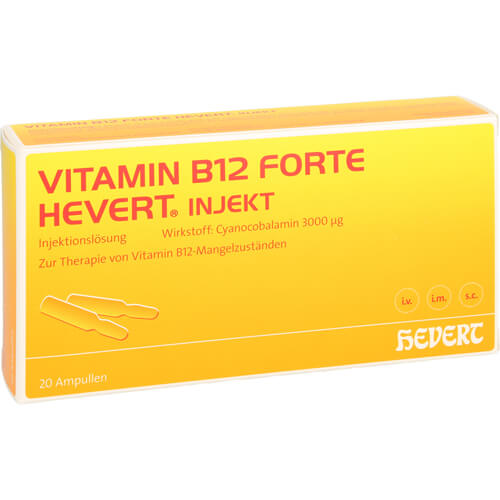 VITAMIN B12 FORTE Hevert injekt Inj.-Lsg.Amp.