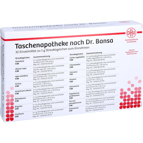 DHU Taschenapotheke Dr.Bansa