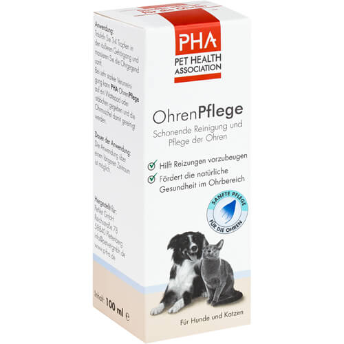 PHA OhrenPflege Tropfen f.Hunde