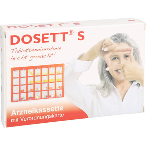 DOSETT S Arzneikassette rot