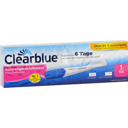 CLEARBLUE Schwangerschaftstest frühe Erkennung