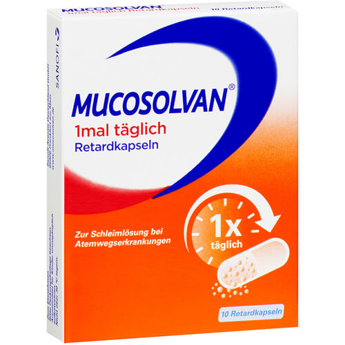 MUCOSOLVAN 1mal täglich Retardkapseln