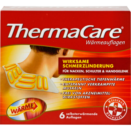THERMACARE Nacken/Schulter Auflagen z.Schmerzlind.