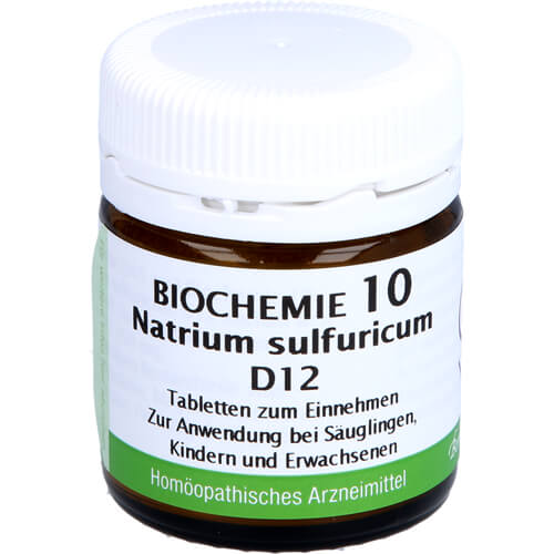 BIOCHEMIE 10 Natrium sulfuricum D 12 Tabletten