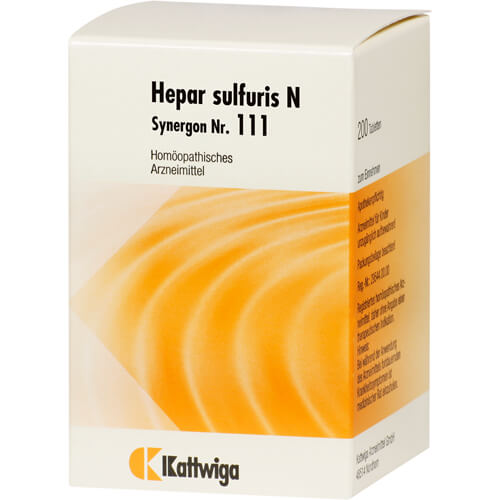 SYNERGON KOMPLEX 111 Hepar sulfuris N Tabletten