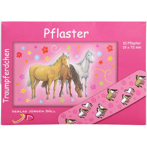 KINDERPFLASTER Traumpferdchen rot Briefchen