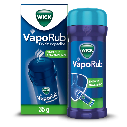 WICK VapoRub Erkältungssalbe im Applikator