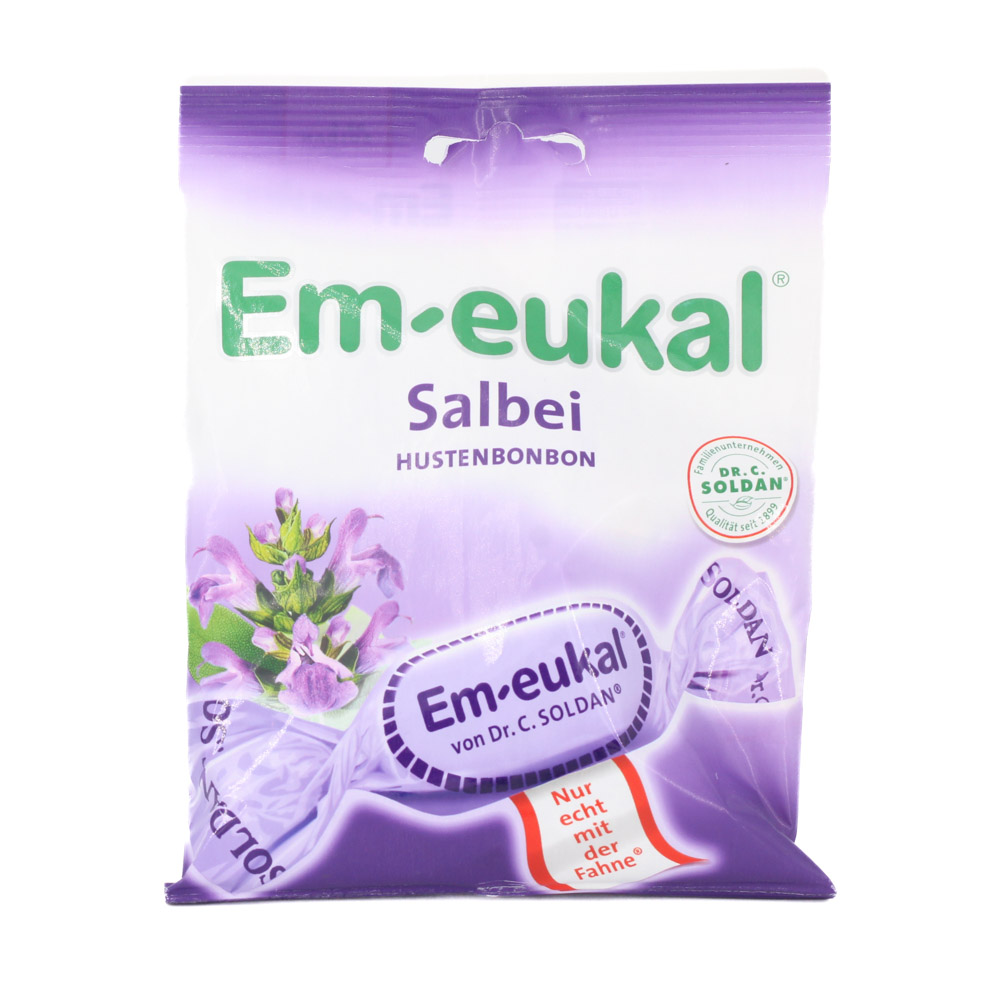EM-EUKAL Bonbons Salbei zuckerhaltig