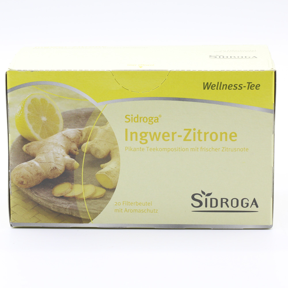 SIDROGA Wellness Ingwer-Zitrone Tee Filterbeutel