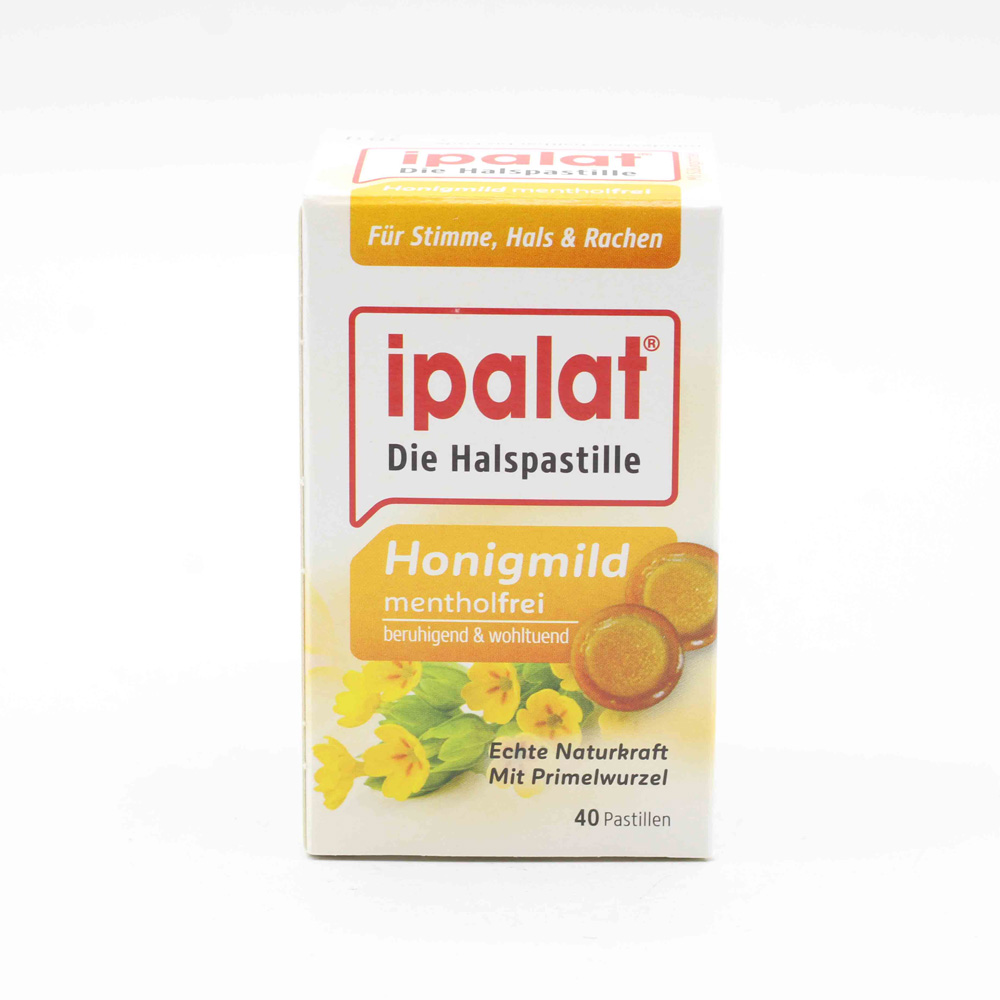 IPALAT Halspastillen honigmild o.Menthol zuckerfr.