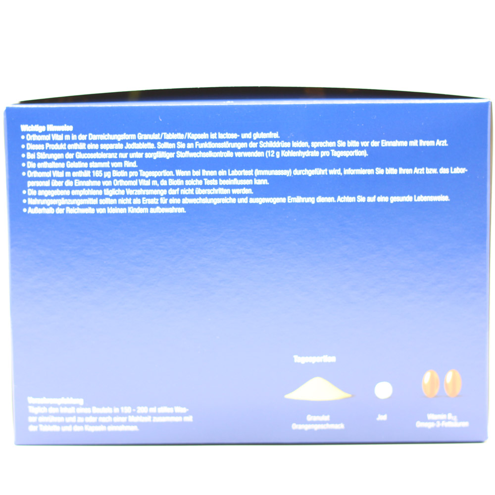 ORTHOMOL Vital M Granulat/Kap./Tabl.Kombip.30 Tage