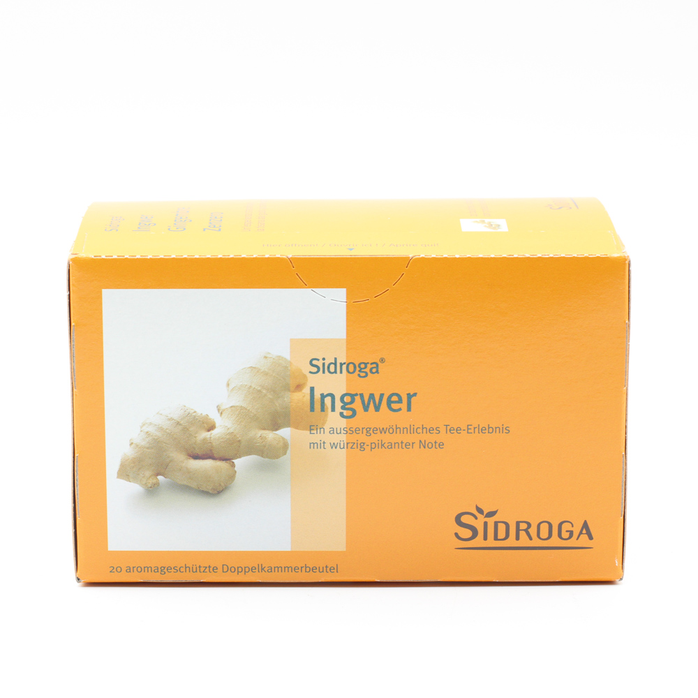 SIDROGA Ingwer Tee Filterbeutel