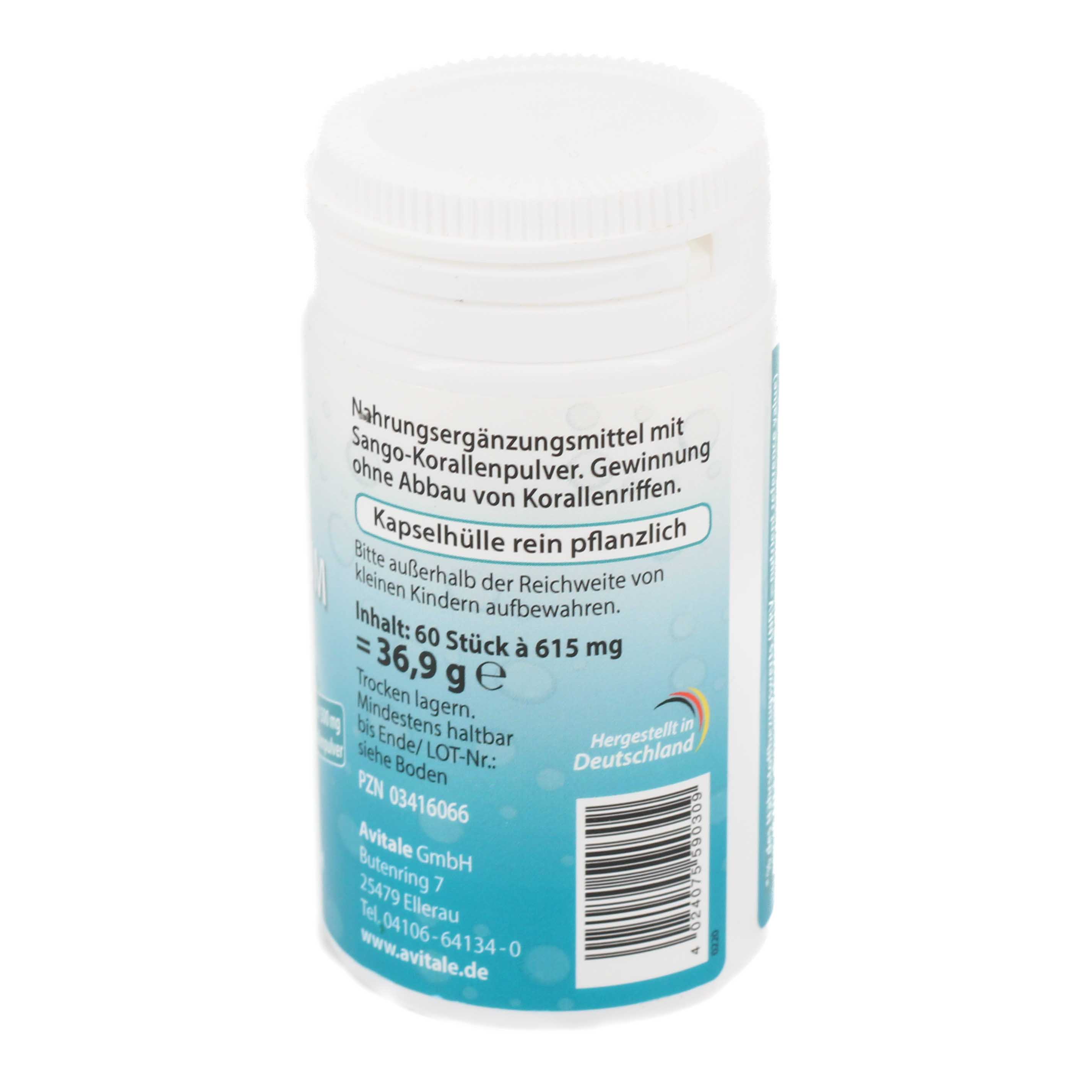 SANGO CORAL Calciumkapseln