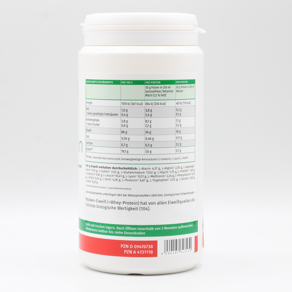 WHEYPROTEIN lactosefrei Vanille Pulver