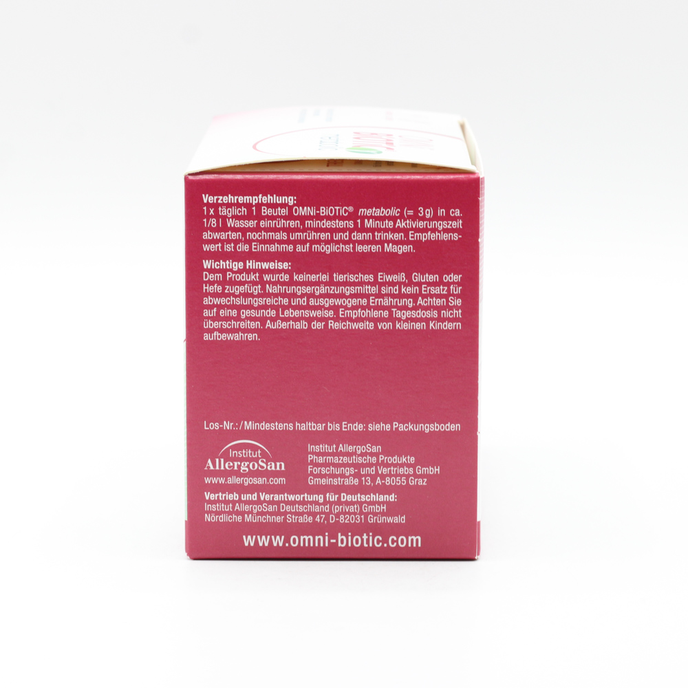 OMNI BiOTiC metabolic Probiotikum Pulver Beutel