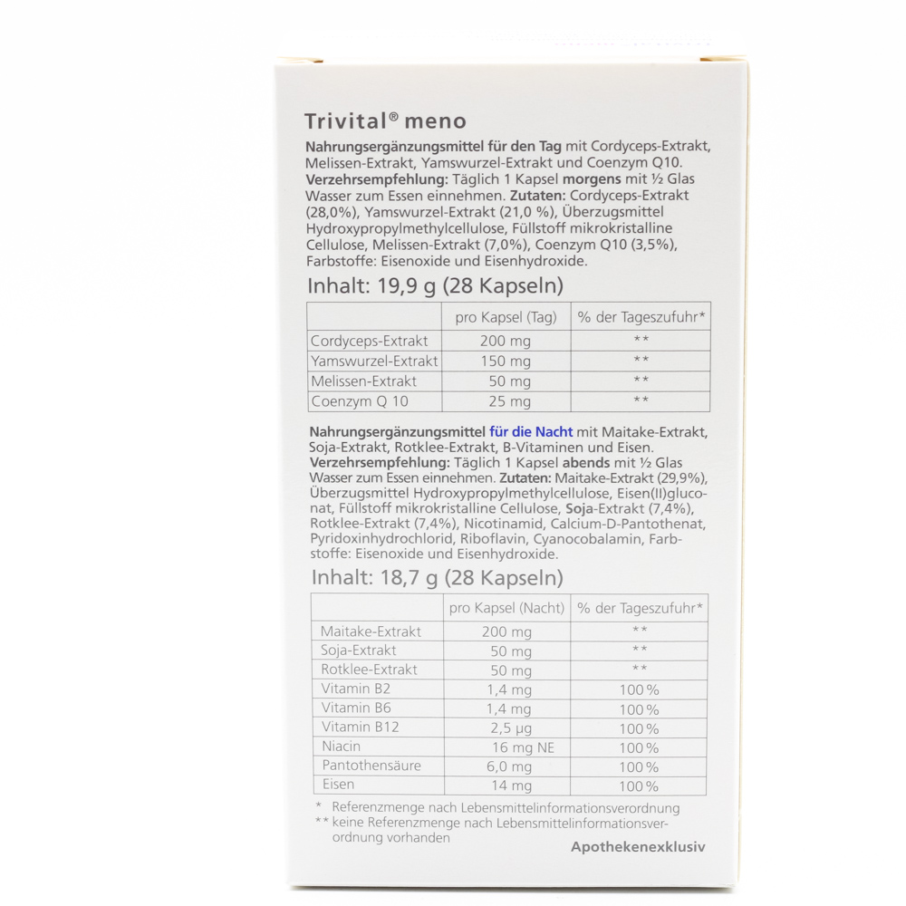 TRIVITAL meno Kapseln