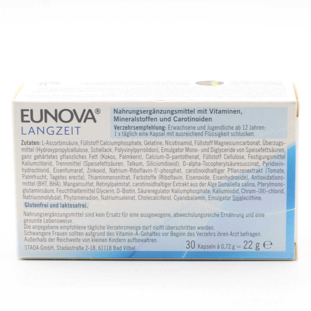 EUNOVA Langzeit Kapseln