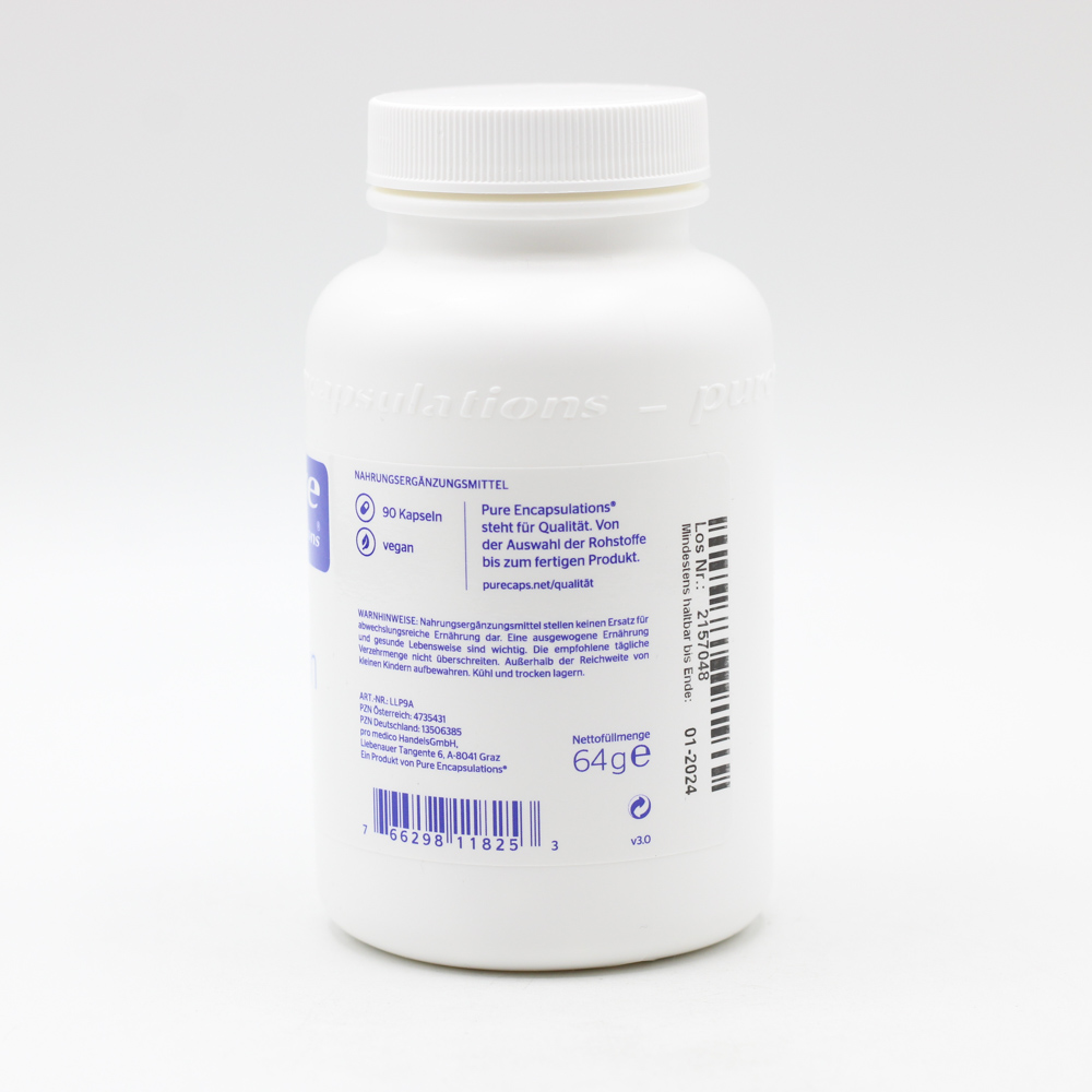 PURE ENCAPSULATIONS L-Lysin plus Kapseln